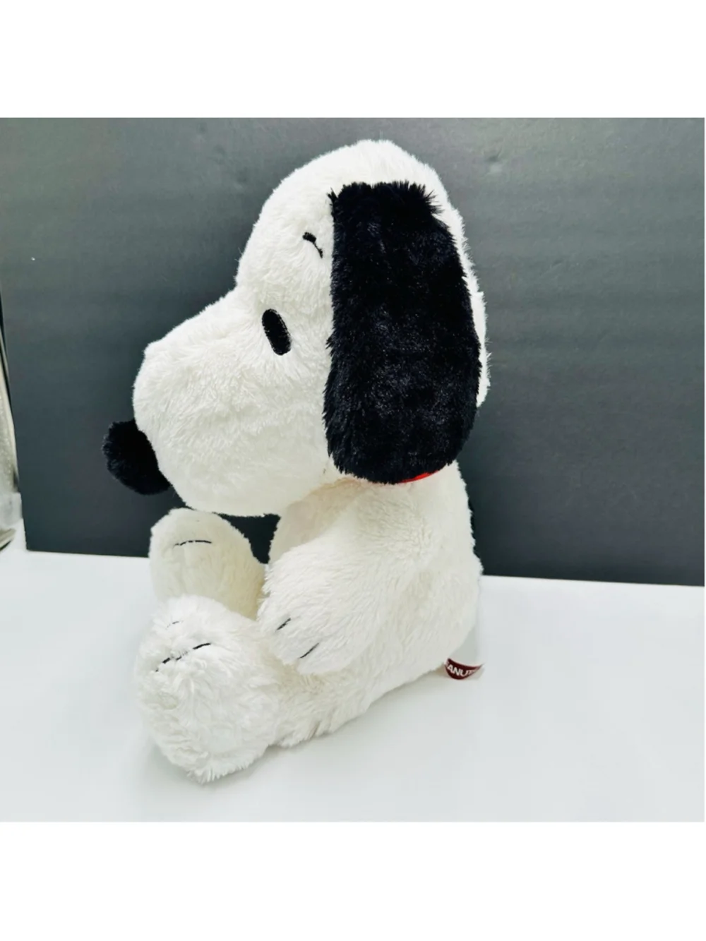 Peanuts Snoopy Plush 16” Sitting Soft Stuffed Animal Toy Red Collar